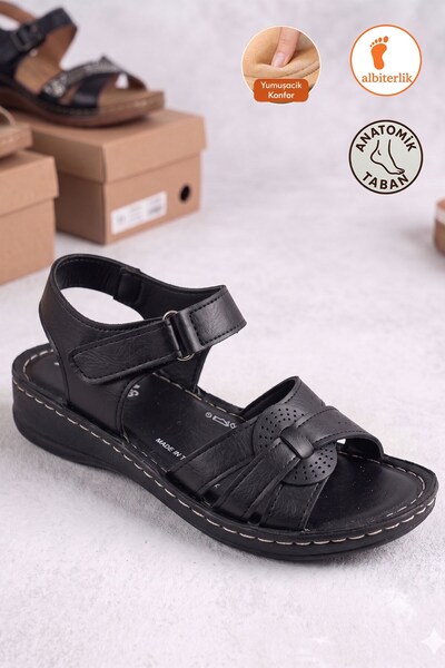 AlbiShoes Women's Mother Sandals Soft Lightweight Comfortable Sole Anatomical...