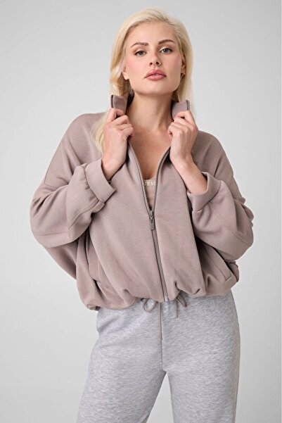 Guess Lyra Kadın Aktif Modal Karışımlı Sweatshirt