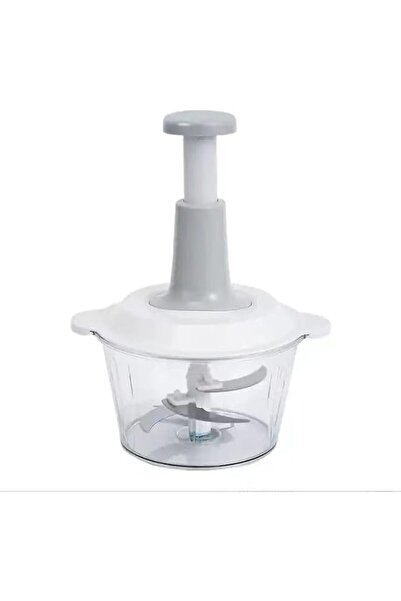 Generic Hand Press Food Chopper – Manual Food Processor for Vegetables & Frui...