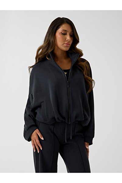 Guess Lyra Kadın Aktif Modal Karışımlı Sweatshirt