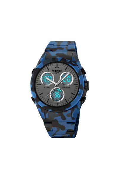 Skmei Ψηφιακό/αναλογικό ρολόι χειρός - - 2109 - Army Dark Blue