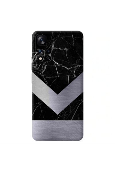 Other Xiaomi Redmi Note 11 Pro 5G Marble Arrow Down Transparent Silicone TPU ...