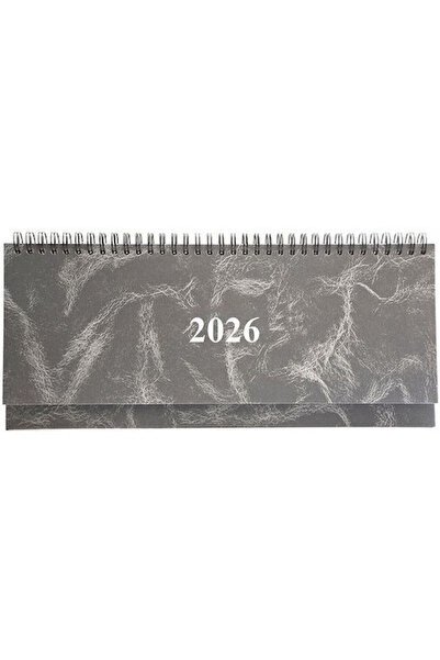 Other Plan Weekly 2026 30x13 Spiral Marble Gray Code: YPLSPMW3013GRA