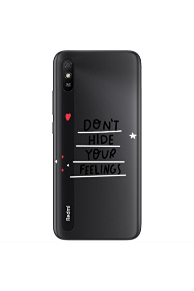 Other Xiaomi Redmi 9A Dont Hide Your Feelings Transparent Silicone TPU Θήκη