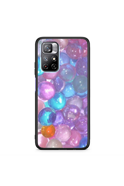 Other Xiaomi Poco M4 Pro 5G Gel balls Black Glossy Θήκη