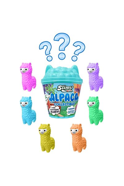 Slime Slimy 3D Alpaca Sürpriz Figür Paketi - Yeşil