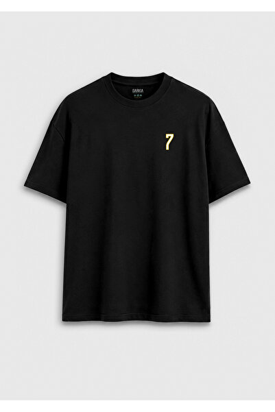 Darkia Vinicius Jr Brazil Special Design Printed Text Relaxed Fit Unisex Blac...