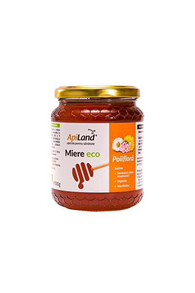 Apiland Miere Poliflora Ecologica/Bio 500g