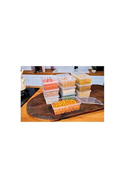Empressco Set of 10 2L Lockable Storage Containers, for Freezer and Refrigerator