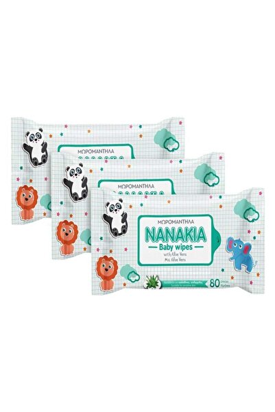 CATIANO Servetele Umede cu Aloe Vera 3x80buc