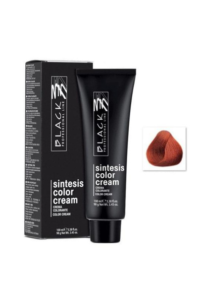 BLACK PROFESSIONAL LINE Μόνιμη Κρέμα Βαφής - Sintesis Color Cream, απόχρωση 5...