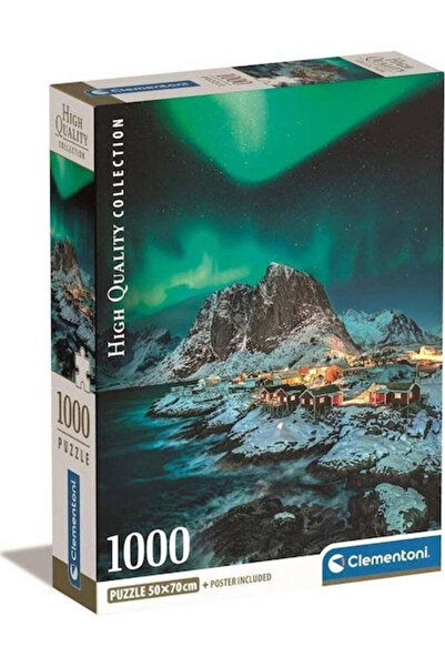 CLEMENTONI Puzzle 1000 piese Clm 39775 Insulele Lofoten Cod puzzle: 39775