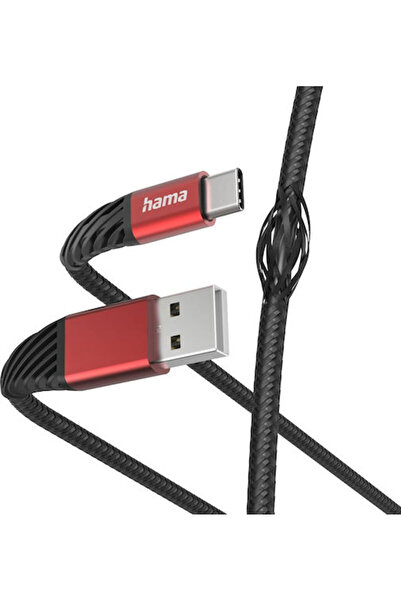 Hama Cablu USB 2.0 USB-C tată - USB-A negru 1.5m