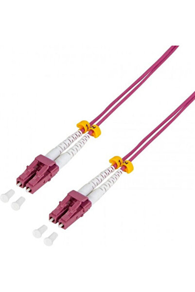LogiLink Cablu de fibră optică LC-LC 15m Mov Cod: FP4LC15