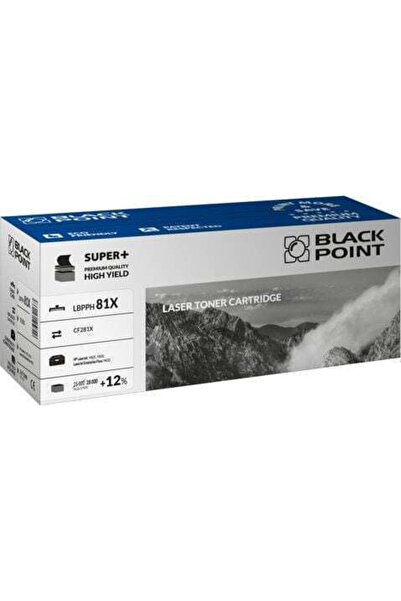 Black Point Toner compatibil pentru imprimantă laser HP Negru cu cip