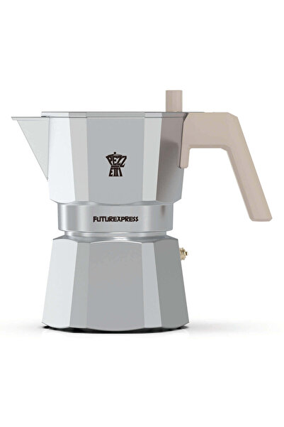 pezzetti Espressor pentru aragaz FUTUREXPRESS, aluminiu, 3 cesti, argintiu