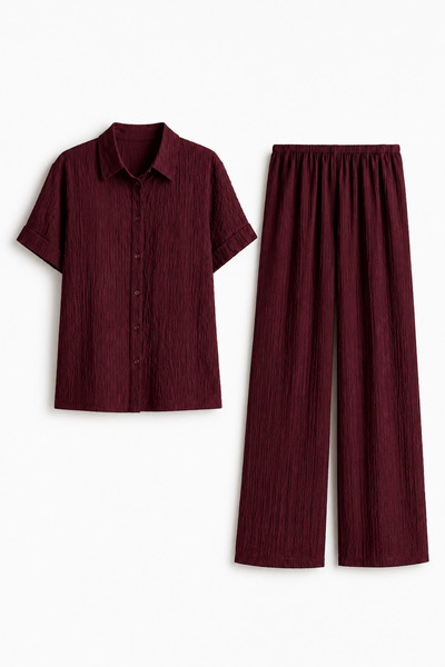 Elisho Muslin Fabric Shirt Pants Set