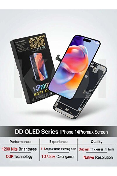 REPART DD iPhone 14 Pro Max SOFT-OLED Ekran