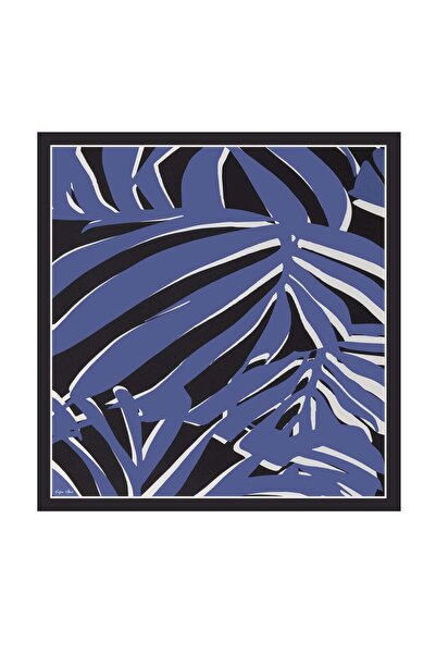 Çağrı İpek Modern Block Pattern Tivil Silk Scarf Dg9374-19