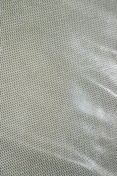Roxxlen White Green Shiny Printed Fabric 100X150 cm for Patchwork and Sewing