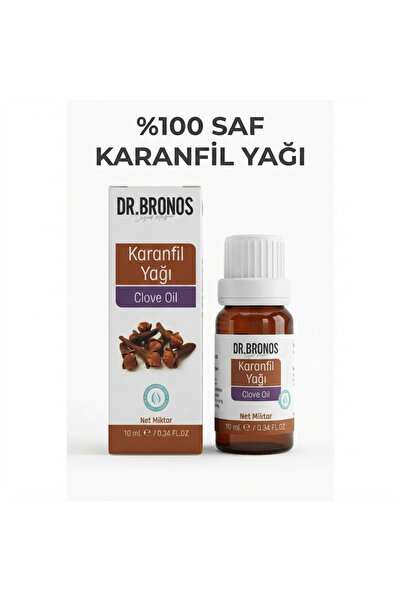 Dr.Bronos Hmd Herbal 100% Pure Clove Oil 10 ml - Natural Essential Food Aroma...