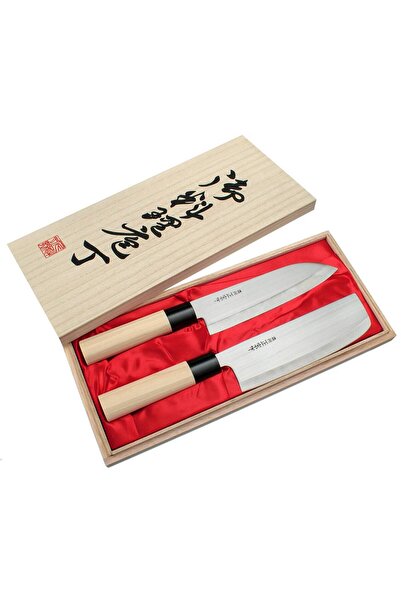 Satake Set 2 cutite Megumi Santoku si Nakiri