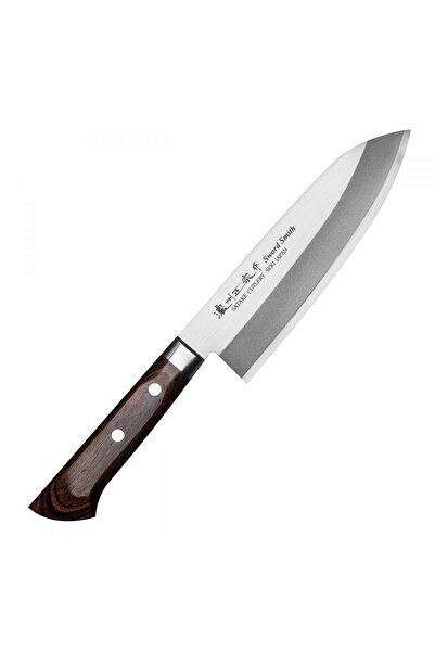 Satake Cutlery Cutit asiatic Santoku, Satake Cutlery, 17 cm, inox, maner din ...