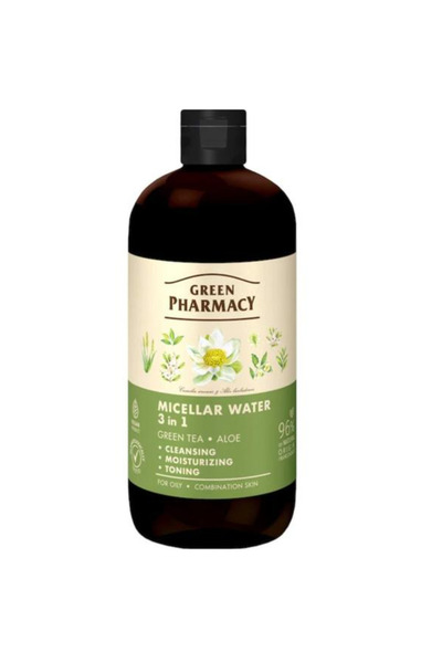 Green Pharmacy Apa Micelara 3 in 1 cu Extracte de Ceai Verde si Aloe Green Ph...