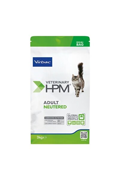 Virbac HPM Hrană pentru pisici adulte sterilizate, 3 KG