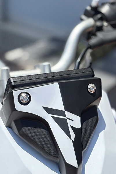 Banxtre Head Detail R Logo Sticker (1 Piece) for Rks Srk 125S Naked Model