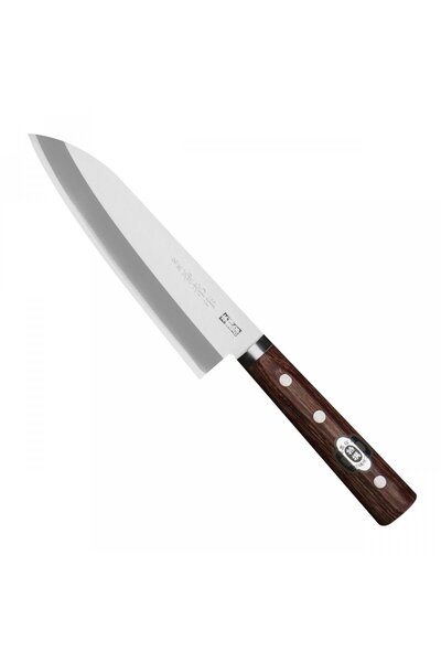 Hiendkitchen Cutit Santoku Hiendkitchen,, 16,5 cm, otel inoxidabil, maner din...