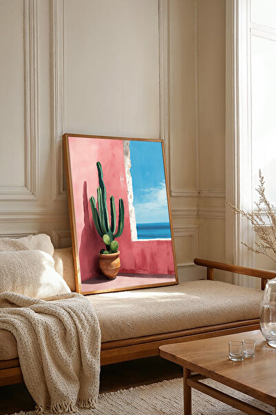 Dekorsiahome One Piece Wooden Framed Painting Tk3918