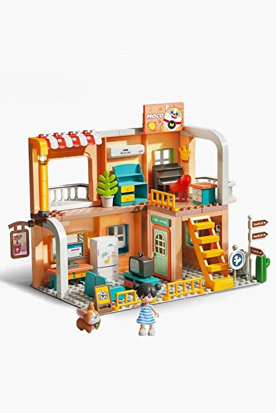 Feyza Oyuncak Building Blocks 152 Piece Genius Architect Playhouse Set |   3 ...