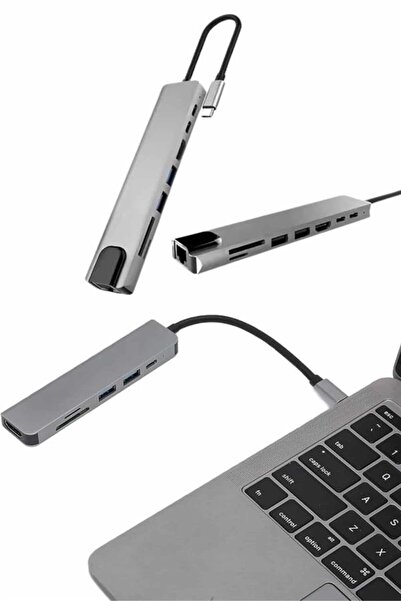 ALFA AKSESUAR 03 Converter Converter Adapter MacBook 3 in 1 Type-C to HDMI US...