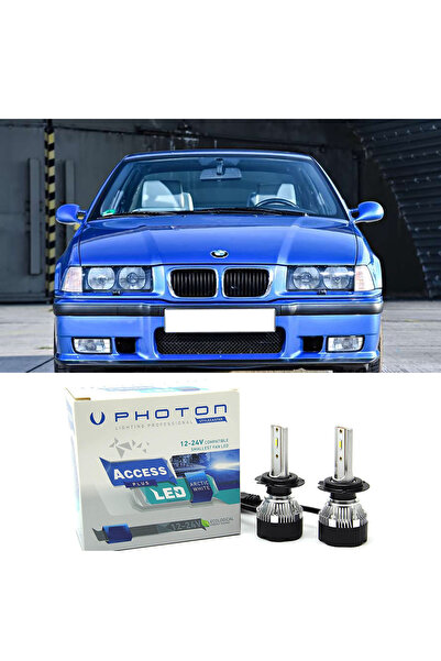 Photon Bmw E36 Led Xenon Kısa Far Ampulü H7 Access Yeni Seri Beyaz 1996-2000