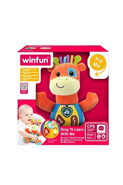 WINFUN Μελωδική Καμηλοπάρδαλη Τραγουδάει και Μαθαίνει Μαζί μου (0688-30)