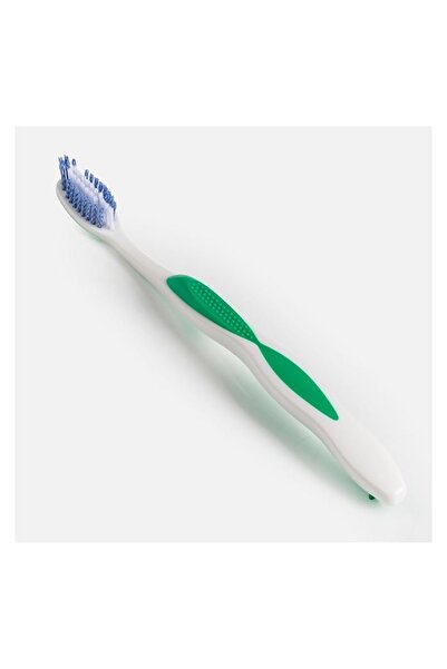 Jumbo Periuță de dinți pentru adulți, duritate medie, mâner ergonomic și igie...