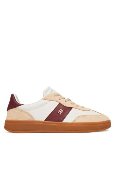 Michael Kors BEJ BORDO KADIN SNEAKER PREMIUM HERITAGE