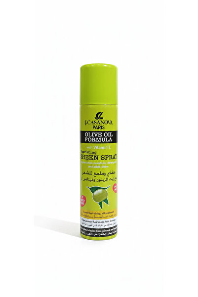 J.CASANOVA PARIS Nourishing Shine Spray with Olive Oil and Vitamin E for Hair...