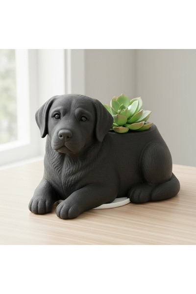 OEM Mini Ghiveci Decorativ in Forma de Caine Labrador Retriever