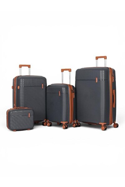 AVIATOR Aviator Brand 4 Piece Luggage Set - Polypropylene