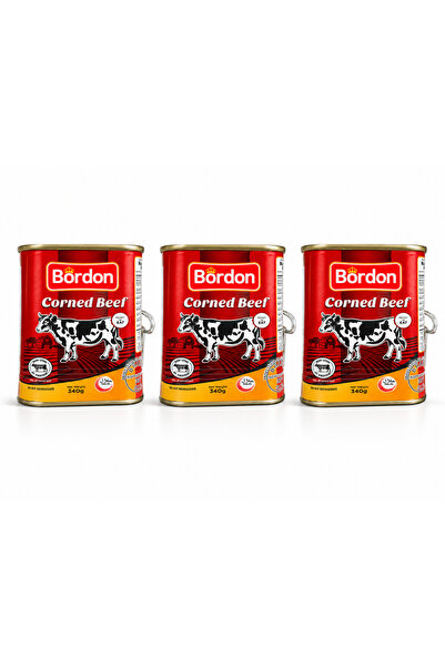 Bordon CORNED BEEF *MEAT* 320 GR X 3ADET