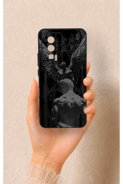 Vip Case Poco F5 Pro Uyumlu Icarus Desenli Silikon Kılıf