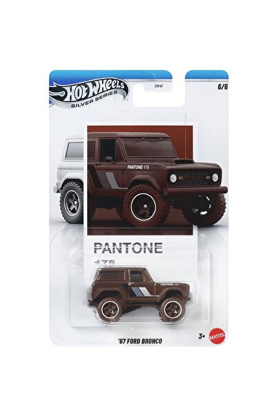 Hot Wheels x Sinsay سيارة فورد برونكو طراز '67 من سلسلة سيلفر بانتون المصنوعة...