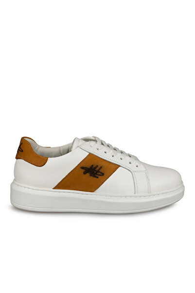 Mario Lavalle , pantofi casual bărbați model 102, piele naturală, Albgalben