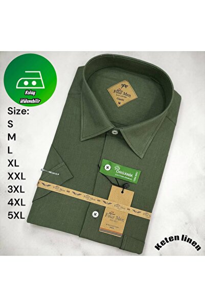 Aycan Fourmen Cotton Linen Single Pocket Shirt
