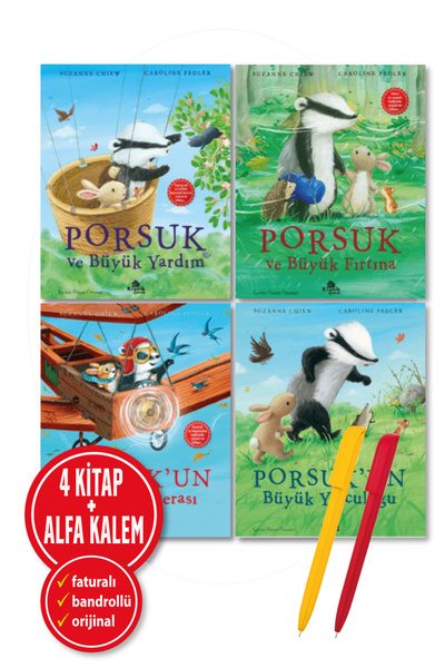 Kronik Kitap Alfa Kalem+Porsuk Büyük Yardım+Büyük Fırtına+Macerası+Yolculuğu+...