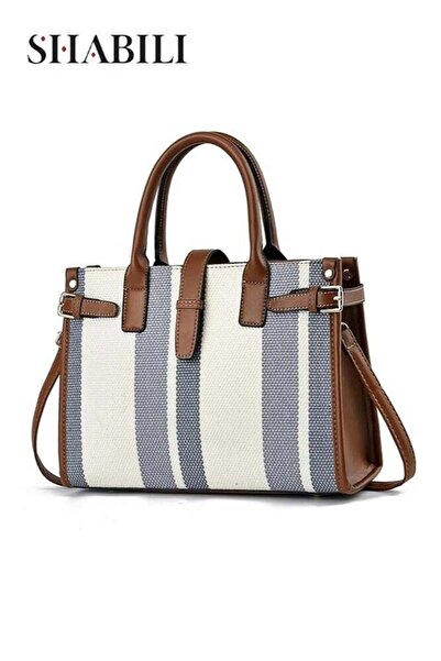 SHABILI Women's Fashion Luxury Tote Bags, Ladies Designer Contrast Color Shop...