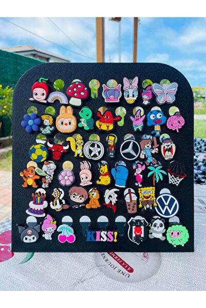 atölye karnaval 25Ad Full erkeklere Özel Karışık Jibbitz Charm Terlik Süsü