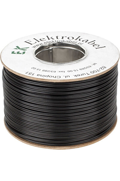 Lechpol Smyp Cabluri pentru boxe 2 x 0.22mm Negru 300m